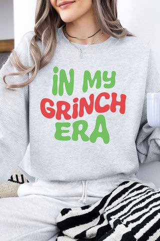 Christmas Grinch Fleece Sweatshirt *Online Only* - Premium clothing at Lonnys NY - Just $63! Shop Womens clothing now 