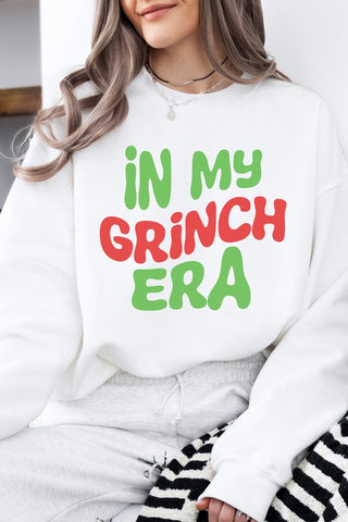 Christmas Grinch Fleece Sweatshirt *Online Only* - Premium clothing at Lonnys NY - Just $63! Shop Womens clothing now 