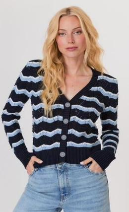 J Society Ric Rac Cardigan