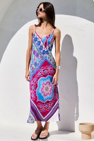 Fifteen Twenty Carie Bias Midi Dress - Premium dresses from Fifteen Twenty - Just $253! Shop now 