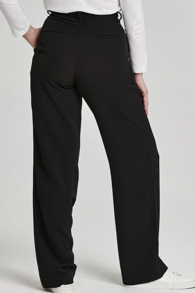 Another Love Adelaide High Rise Wide Leg Pant Black - Premium pants from Another Love - Just $90! Shop now at Lonnys NY