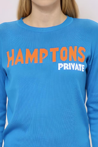 Lonnys Hamptons Crewneck Sweater *Final Sale* - Premium Shirts & Tops at Lonnys NY - Just $61! Shop Womens clothing now 