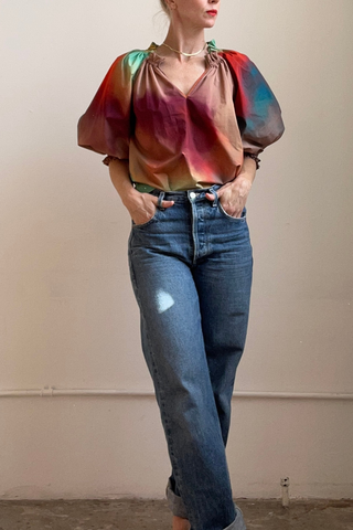 Gilner Farrar Ellie Silk Blouse - Premium Shirts & Tops at Lonnys NY - Just $228! Shop Womens clothing now 