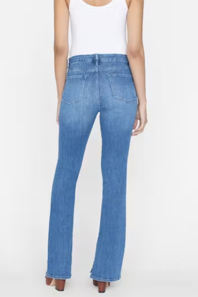Frame Denim Le Mini Boot Slit in Crossings - Premium Jeans from FRAME DENIM - Just $258! Shop now at Lonnys NY