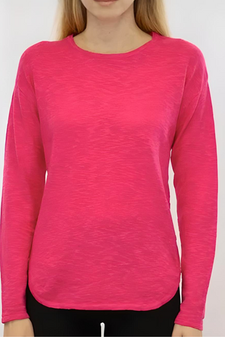 Lonnys Cotton Linen Long Sleeve Pullover - Premium Shirts & Tops at Lonnys NY - Just $110! Shop Womens clothing now 
