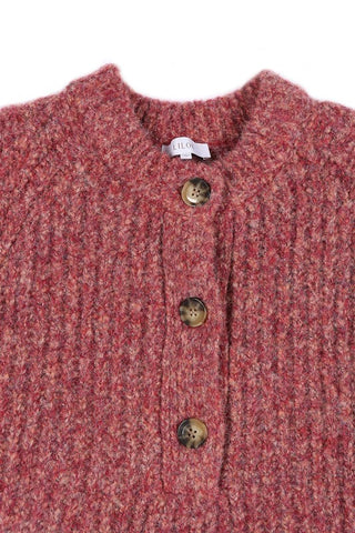 Melange Half Button Sweater *Online Only* - Premium clothing at Lonnys NY - Just $48! Shop Womens clothing now 