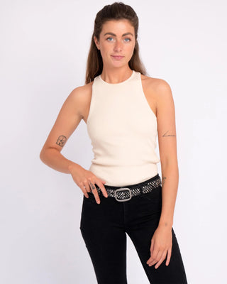 Britta Pyramid Stud Leather Belt - Premium clothing at Lonnys NY - Just $115! Shop Womens clothing now 