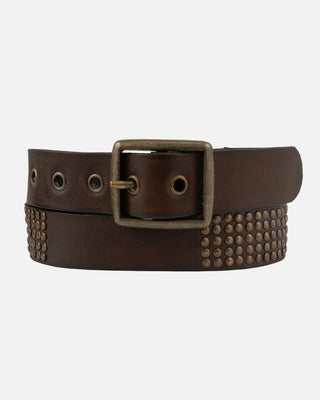 Conrad Rectangle Buckle Leather Stud Belt - Premium clothing at Lonnys NY - Just $88! Shop Womens clothing now 