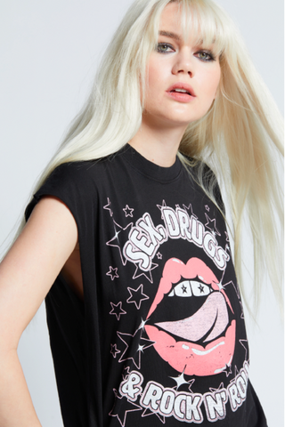 Recycled Karma Sex Drugs & Rock N Roll - Premium Shirts & Tops from Recycled Karma - Just $48! Shop now 