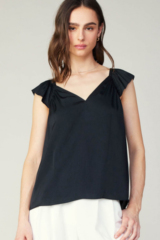 Madison Sweetheart Neck Ruffle Top - Premium Shirts & Tops at Lonnys NY - Just $60! Shop Womens clothing now 