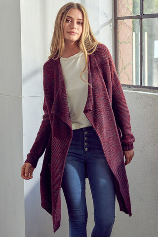 Chunky Knit Sweater Cardigan *Online Only* - Premium clothing at Lonnys NY - Just $60! Shop Womens clothing now 