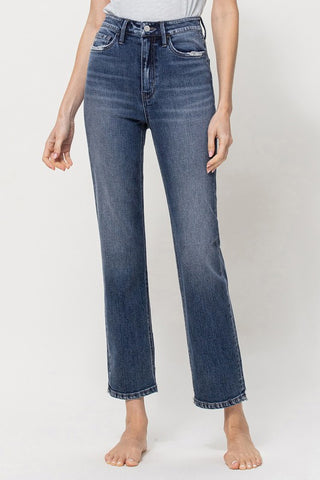 Distressed High Rise Ankle Jeans *Online Only* - Premium clothing at Lonnys NY - Just $80! Shop Womens clothing now 