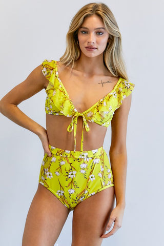 Floral Printed Swimwear Set *Online Only* - Premium  at Lonnys NY - Just $60! Shop Womens clothing now 