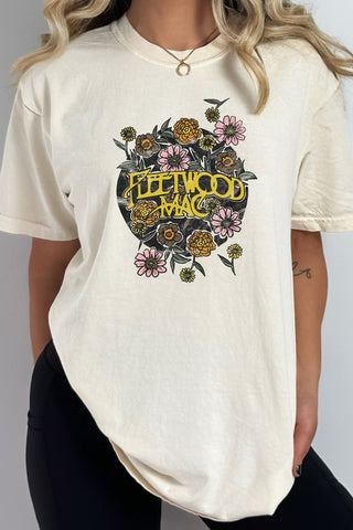 Retro Fleetwood Mac Comfort Colors Graphic Tee *Online Only* - Premium Shirts & Tops from Kissed Apparel - Just $60! Shop now 