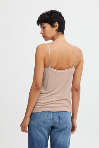 ICHI Jersey Top With Lace - Premium Shirts & Tops at Lonnys NY - Just $57! Shop Womens clothing now 