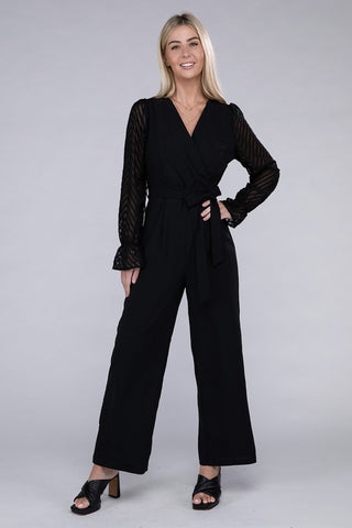 Wide leg Jumpsuit *Online Only* - Premium clothing at Lonnys NY - Just $45! Shop Womens clothing now 