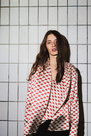 Catherine Gee Printed Sophie Blouse