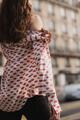 Catherine Gee Printed Sophie Blouse