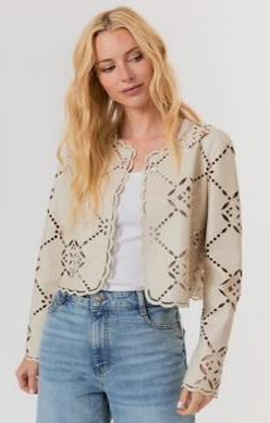 J Society Laser Cut Jacket