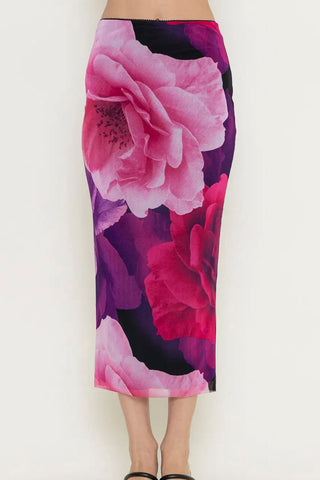 61 Jane Bodycon Floral Skirt