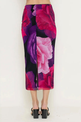 61 Jane Bodycon Floral Skirt