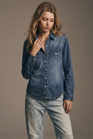 61 Jane Denim Button Down Shirt