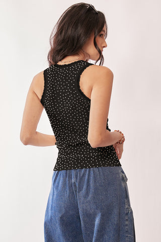 61 Jane Rhinestone Tank Top