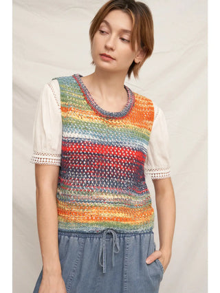 61 Jane Sweater Vest Top
