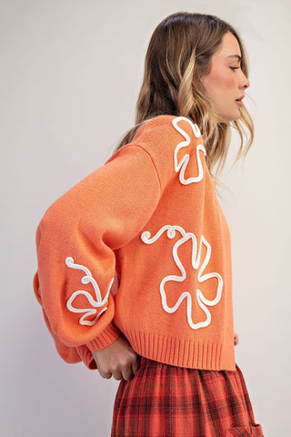 61 Jane Floral Embroidered Cardigan