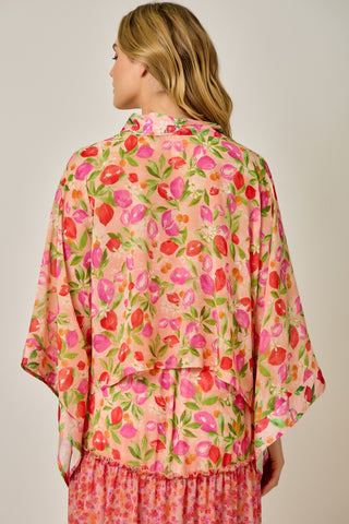 61 Jane Mixed Floral Kimono