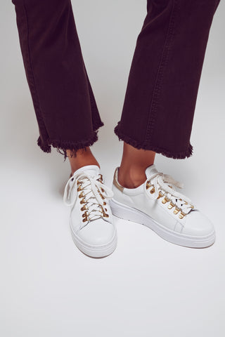 61 Jane Flare Jeans with Raw Hem