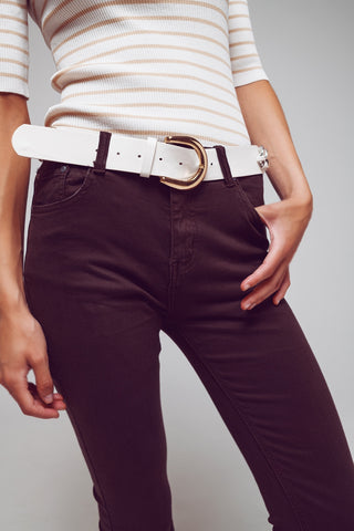 61 Jane Flare Jeans with Raw Hem