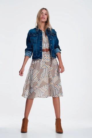 61 Jane Skinny Western Denim Jacket