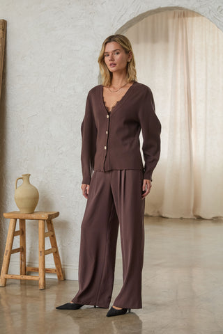 61 Jane Sculpted Knit Cardigan