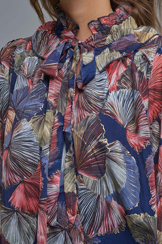 61 Jane Boho Ruffle Blouse