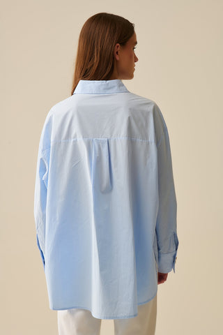 61 Jane Oversized Poplin Shirt