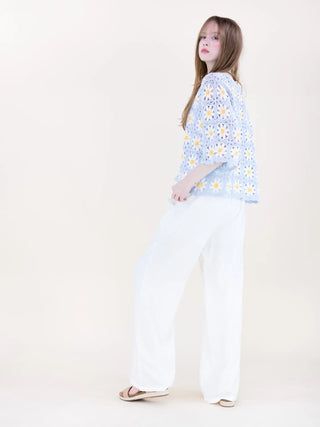 61 Jane Daisy Crochet Summer Sweater