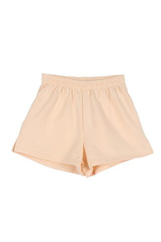 Cream sweat shorts - Premium  at Lonnys NY - Just $30! Shop Womens clothing now 