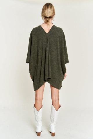VNECK PONCHO TOP *Online Only* - Premium  at Lonnys NY - Just $65! Shop Womens clothing now 