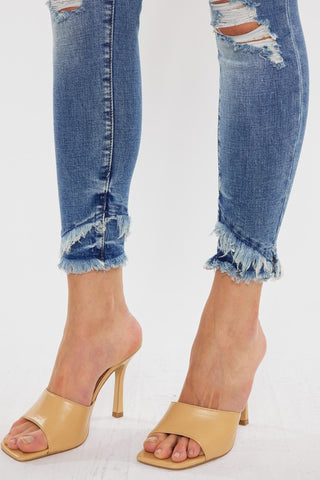 Mid Rise Ankle Skinny Jeans *Online Only* - Premium  at Lonnys NY - Just $67! Shop Womens clothing now 