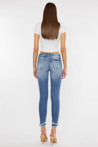 Mid Rise Ankle Skinny Jeans *Online Only* - Premium  at Lonnys NY - Just $67! Shop Womens clothing now 