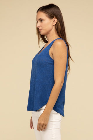 V Neck Cami Tank *Online Only* - Premium Shirts & Tops at Lonnys NY - Just $34! Shop Womens clothing now 