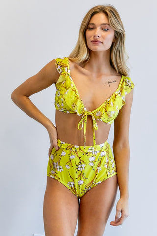 Floral Printed Swimwear Set *Online Only* - Premium  at Lonnys NY - Just $60! Shop Womens clothing now 