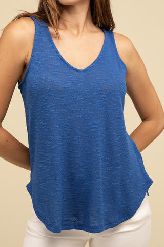 V Neck Cami Tank *Online Only* - Premium Shirts & Tops at Lonnys NY - Just $34! Shop Womens clothing now 