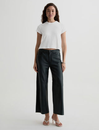 AG Sadie Pointelle Crew Tee Shirt