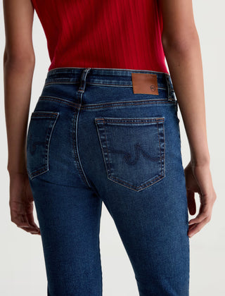 AG Farrah Boot Cropped Mid Rise Kick Flare Jeans
