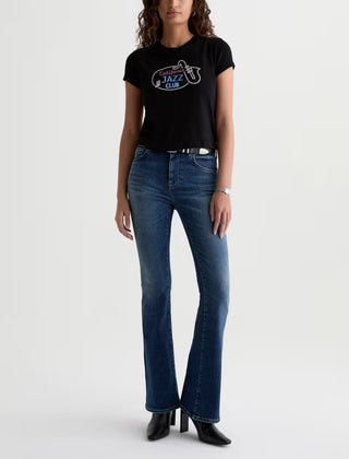 AG Farrah Mid Rise Boot Cut Jeans