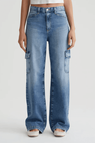 AG Jeans Gatina WIDE LEG CARGO - Premium Jeans from AG Jeans - Just $265! Shop now 