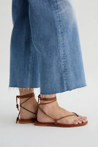 AG Saige Wide Leg Crop Jeans - Premium Jeans at Lonnys NY - Just $245! Shop Womens clothing now 