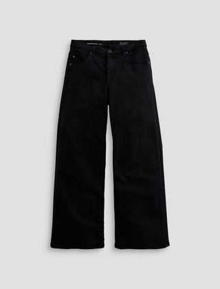 AG Jeans Saige Wide Leg Crop - Black